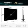 Tv HISENSE 65A6Q 65" 4K Ultra HD Dolby Vision AI 4K Upscaller