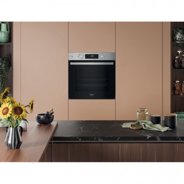 Forno HOTPOINT HA03 K58HSU1X INOX - 71 L - Hidroltico