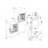 Forno HOTPOINT HA03 K58HSU1X INOX - 71 L - Hidroltico