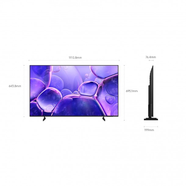 TV SAMSUNG TU50U8005FUXXC 50" UltraHD HDR Crystal 4K