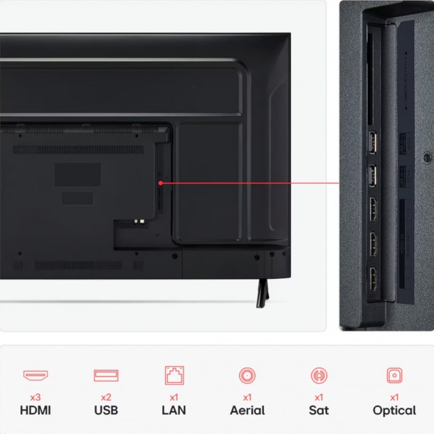 Tv LG 50UA73006LA 50" 4k Ultra HD a7 Gen8 4K AI Smart Tv WebOS