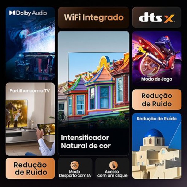 Tv HISENSE 32A4Q 32" HD Ready Smart Tv