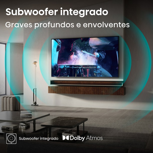 Tv Uled HISENSE 55U7Q 55" Mini-LED 4K Ultra HD