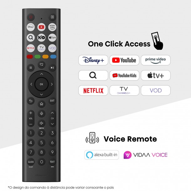 Tv Uled HISENSE 55U7Q 55" Mini-LED 4K Ultra HD