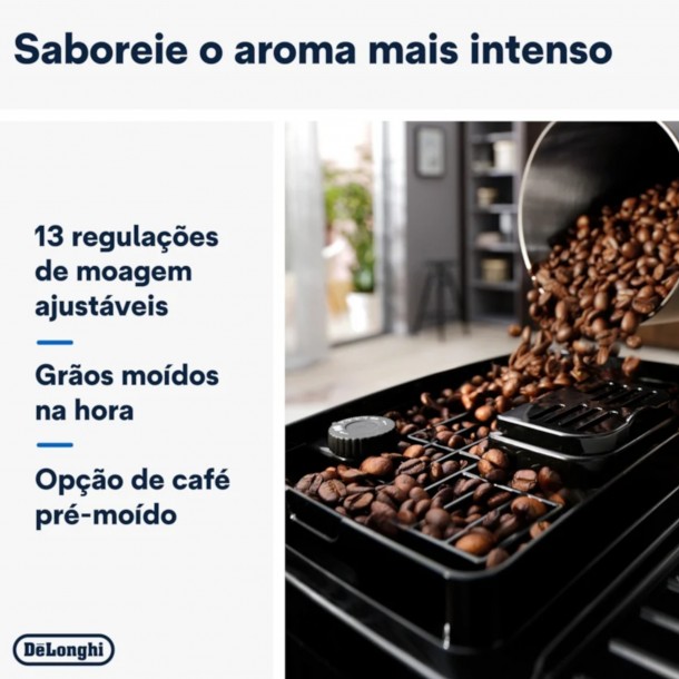 Máquina Café Automática DELONGHI ECAM 220.21B Máquina Café Automática DELONGHI ECAM 220.21B