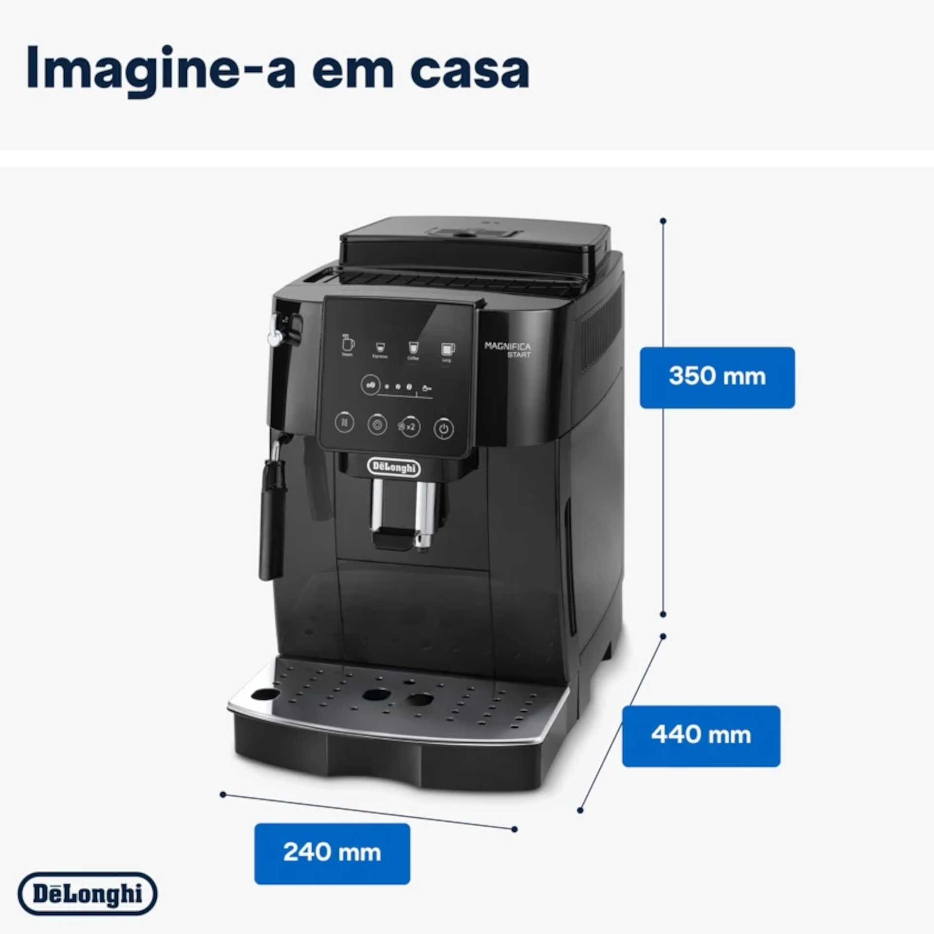 Máquina Café Automática DELONGHI ECAM 220.21B