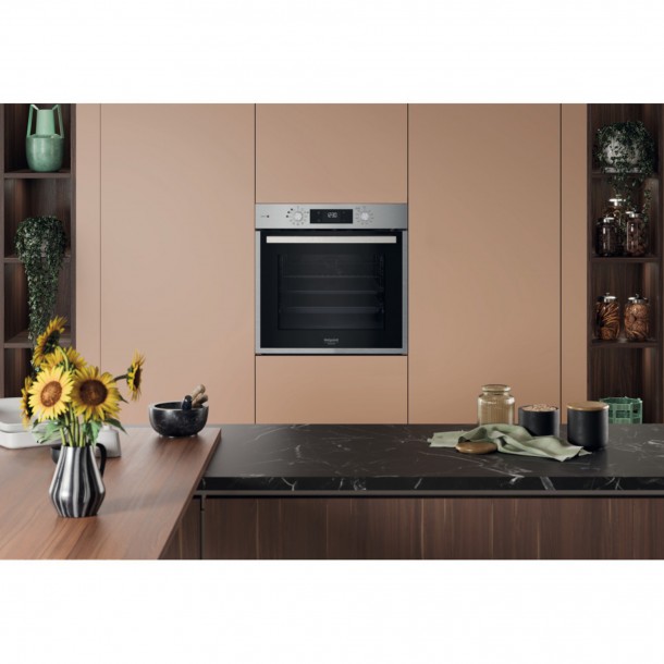 Forno HOTPOINT HAO 478PSU1X INOX - Piroltico -71 L