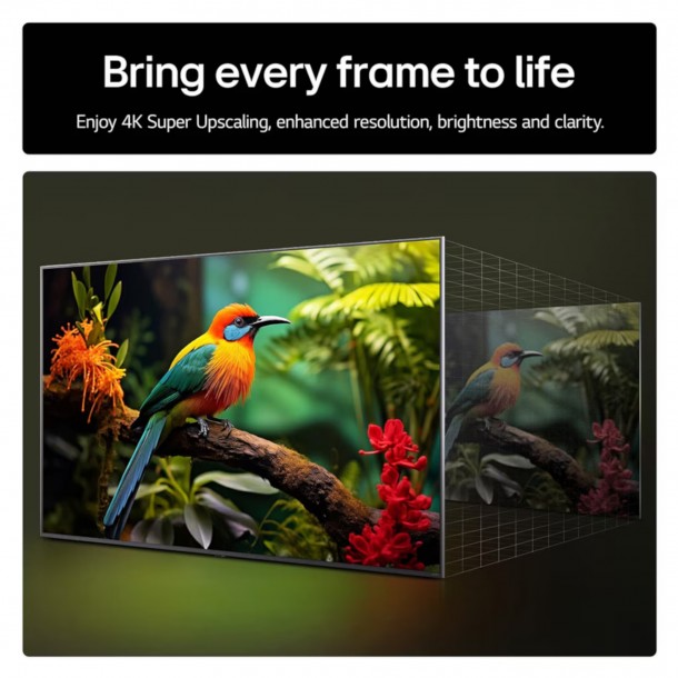 TV 43" LG 43UA73006LA IPS 4K Ultra HD 60Hz