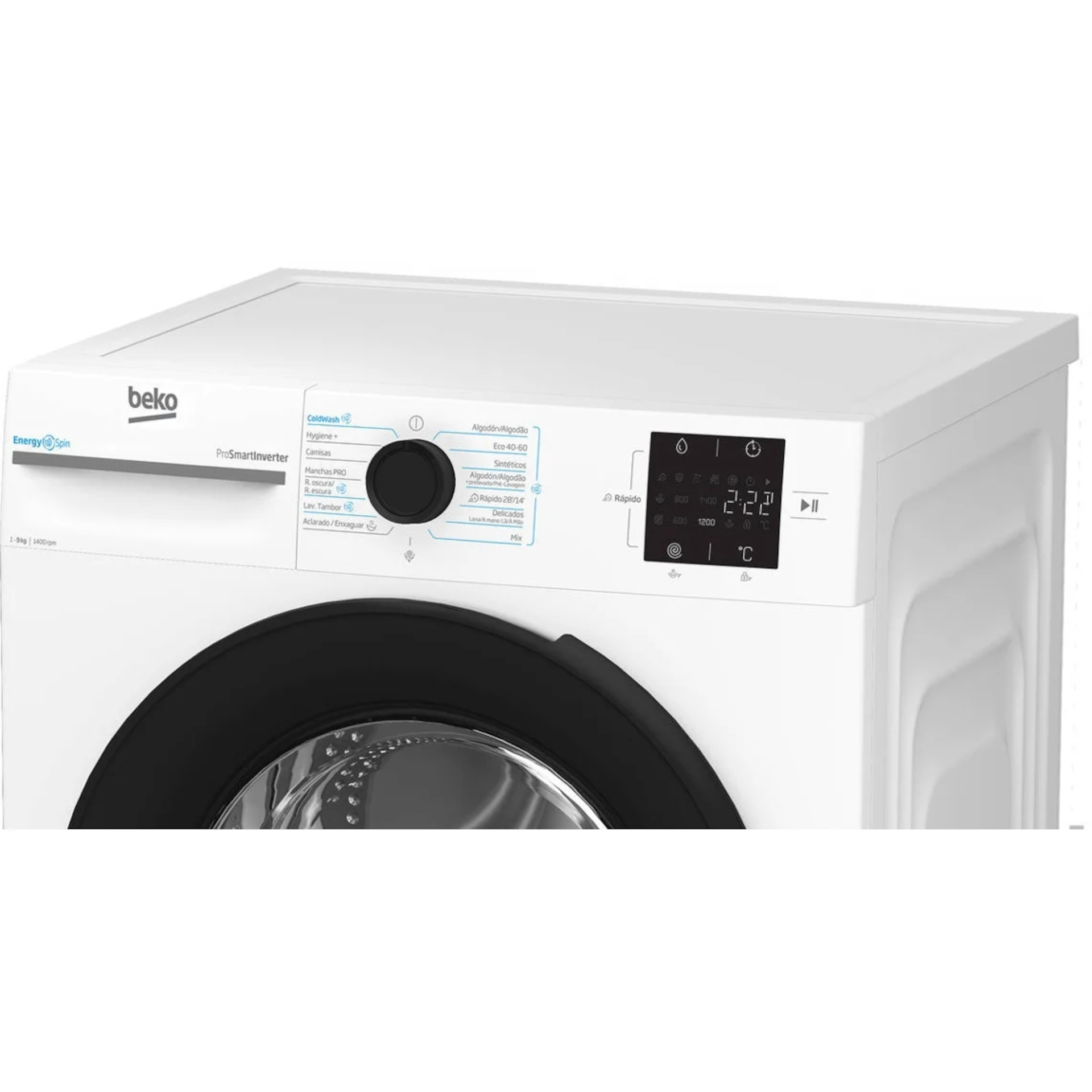 Máquina Lavar Roupa BEKO BM3WFT3821WB - 8 Kg - 1200 Rpm