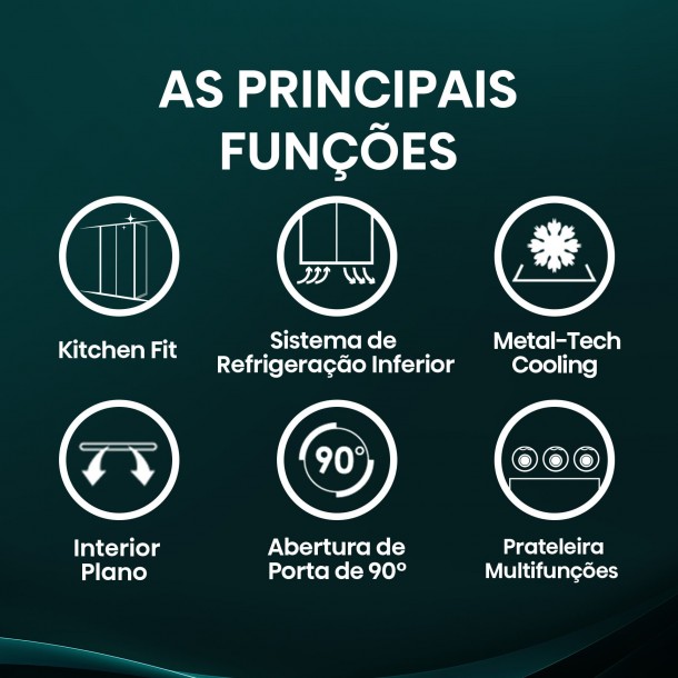 Frigorfico Americano HISENSE RS3P558NEIE - 544 L - Total No Frost