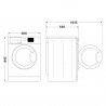 Mquina Lavar Roupa INDESIT IM862S MY TIME SPT - 8 Kg - 1200Rpm