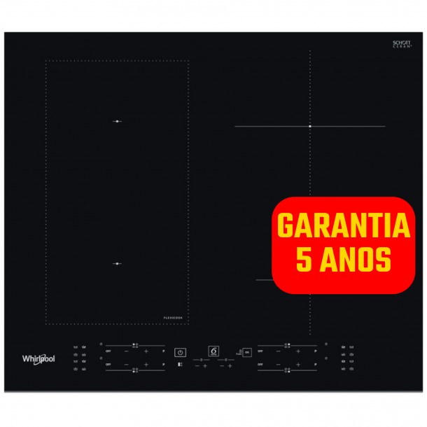 Placa Induo WHIRLPOOL WLB1160BF - 4 Zonas
