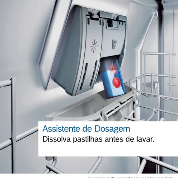 Mquina Lavar Loia BOSCH SMI4HVS14E - INOX - 14 Conjuntos