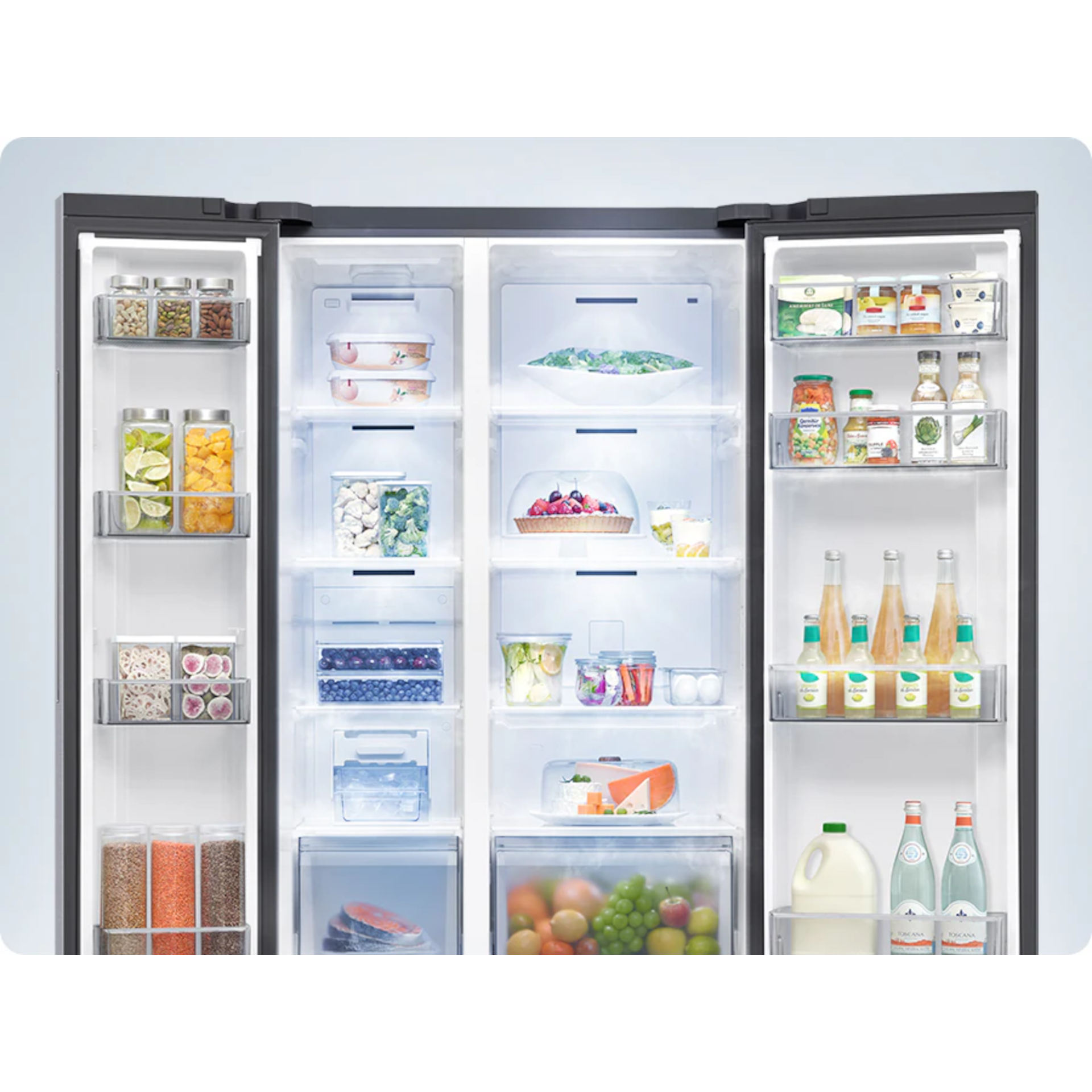 Frigorífico Americano SAMSUNG RS70F64KETEF - 640Lts - No Frost