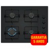 Placa Gs Butano  BALAY 3ETG 464SB CRISTAL - 4 Zonas