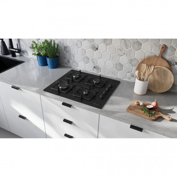 Placa Gs Butano  BALAY 3ETG 464SB CRISTAL - 4 Zonas