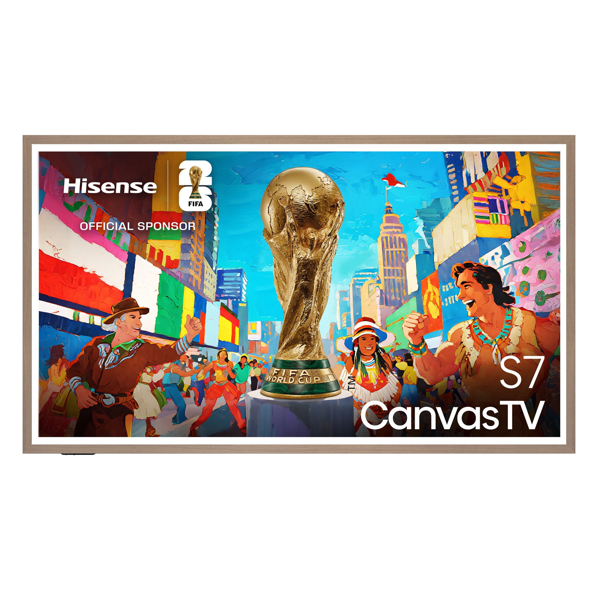 Qled Tv HISENSE Canvas TV 55S7NQ