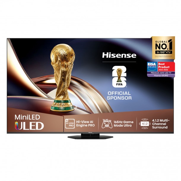 Tv Uled HISENSE 65U8Q 65" Mini-LED 4K Ultra HD