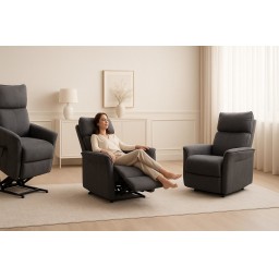 Cadeiro Relax ATLAS CINZA