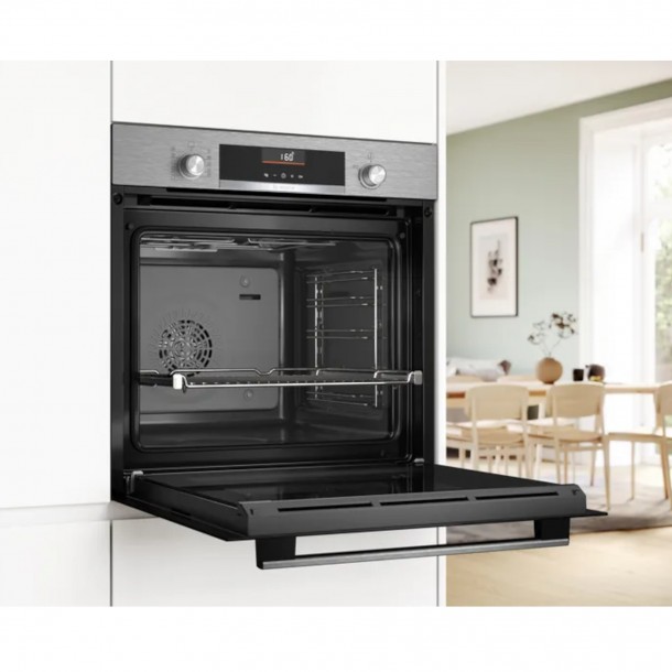 Forno BOSCH HBG 536ES4 - INOX - 71 L - Hidroltico