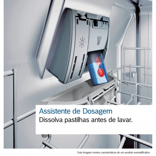 Mquina Lavar Loia BOSCH SMS2HTI06E  INOX - 13 Conjuntos