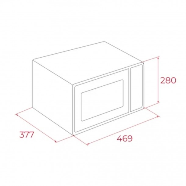Micro-ondas TEKA MWE FS25GWH - 25 LTS - Branco