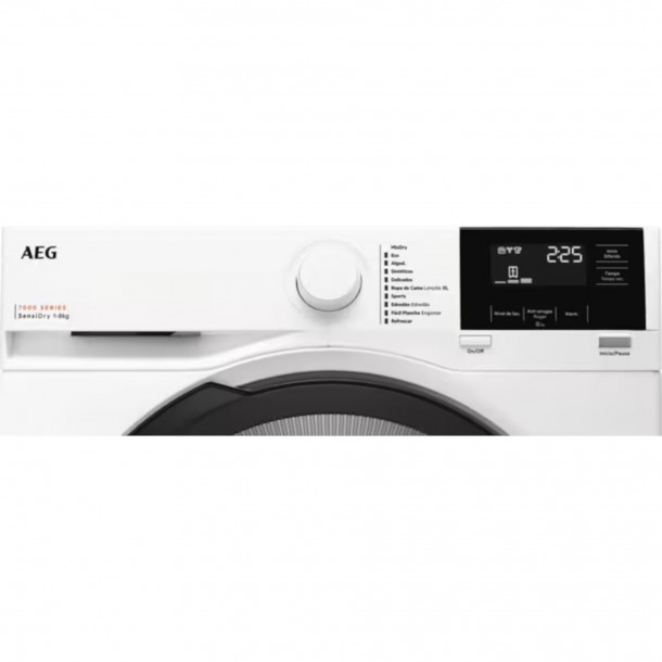 Mquina de Secar Roupa AEG TR718EBOB - 8Kg - Bomba de Calor