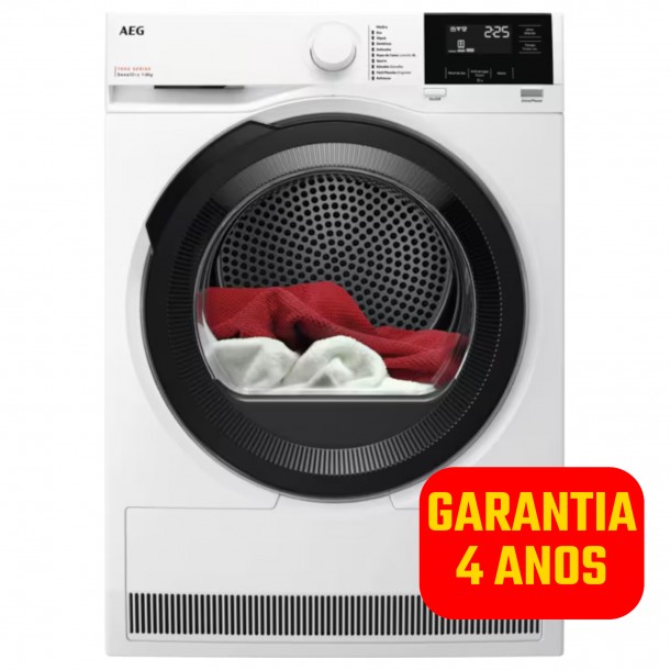 Mquina de Secar Roupa AEG TR718EBOB - 8Kg - Bomba de Calor