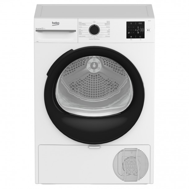 Mquina de Secar Roupa BEKO BM3T38230WB - 8Kgs - Bomba Calor