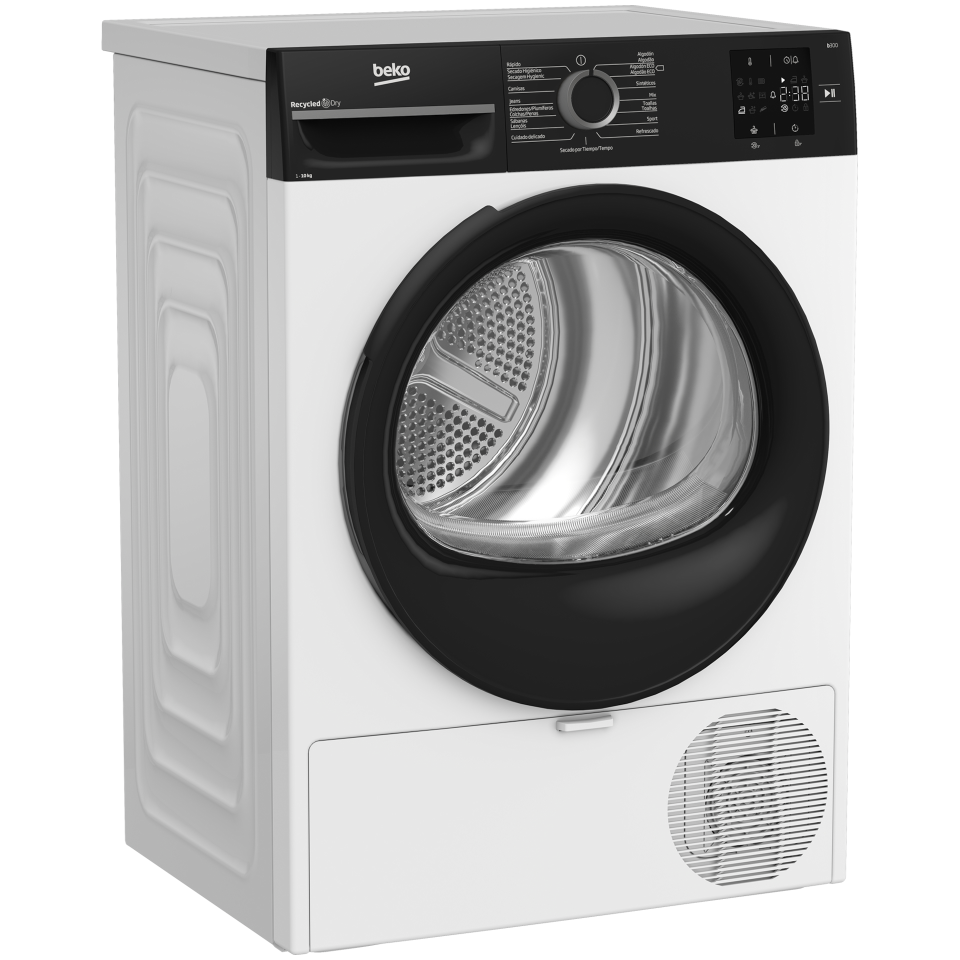 Máquina de Secar Roupa BEKO BM3T30230W - 10Kgs - Bomba Calor