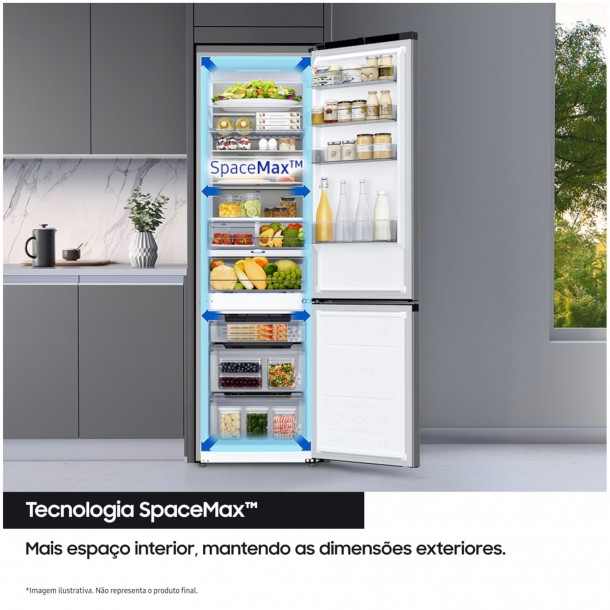 Combinado Samsung RB34C600ESA - 344Lts - Look Inox