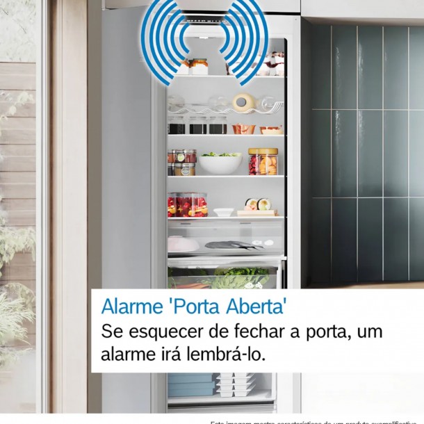 Combinado BOSCH KGN36VIDB - 326 L - Total No Frost