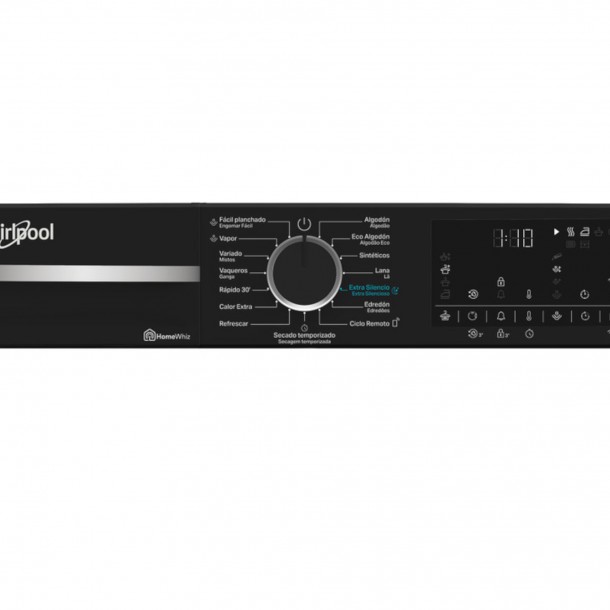 M�quina de Secar Roupa WHIRLPOOL CWD 96MWBR SPT - 9Kgs - Bomba Calor
