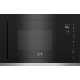 Micro-ondas BEKO BMGB 25333X Preto com tira Inox - 25 Lts