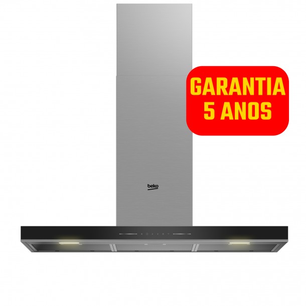 Exaustor Parede BEKO BHCB 96641 BBHS - 90 CM