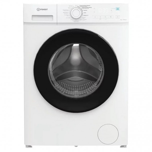 M�q.Lavar Roupa INDESIT IMA864B MY TIME SPT - 8 Kg - 1400Rpm