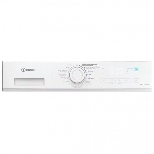 M�q.Lavar Roupa INDESIT IMA864B MY TIME SPT - 8 Kg - 1400Rpm