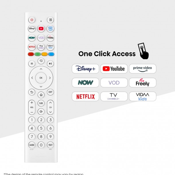 QLED HISENSE 32S5Q -  32" Smart Tv - Branco
