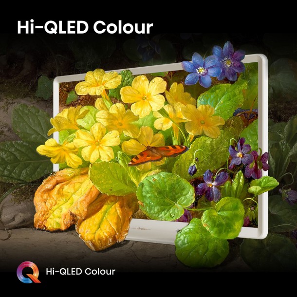 QLED HISENSE 32S5Q -  32" Smart Tv - Branco