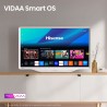 QLED HISENSE 32S5Q -  32" Smart Tv - Branco