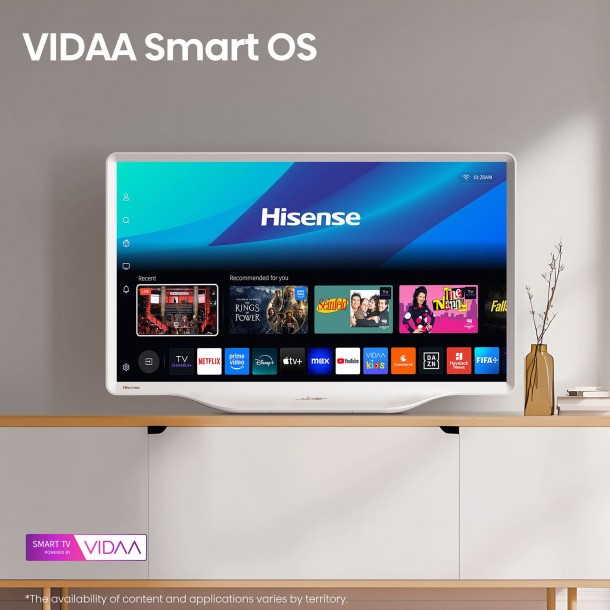 QLED HISENSE 32S5Q -  32" Smart Tv - Branco