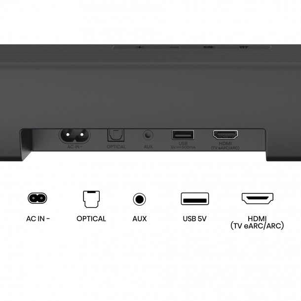 Barra Som HISENSE AX5100Q Dolby Atmos - 580W