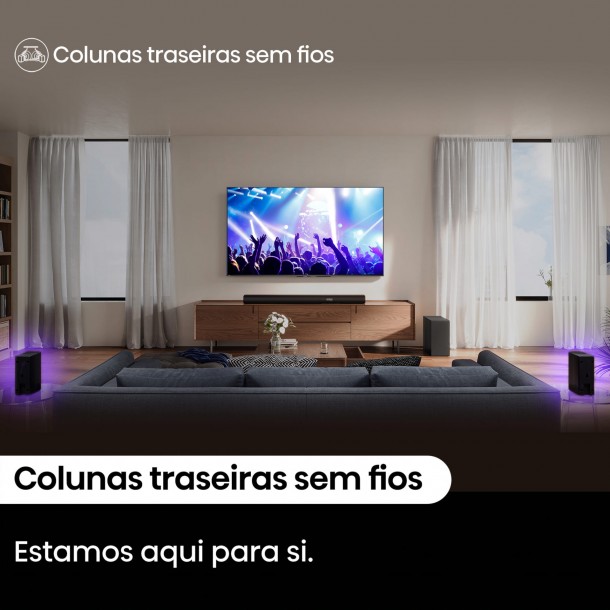 Barra Som HISENSE AX5100Q Dolby Atmos - 580W
