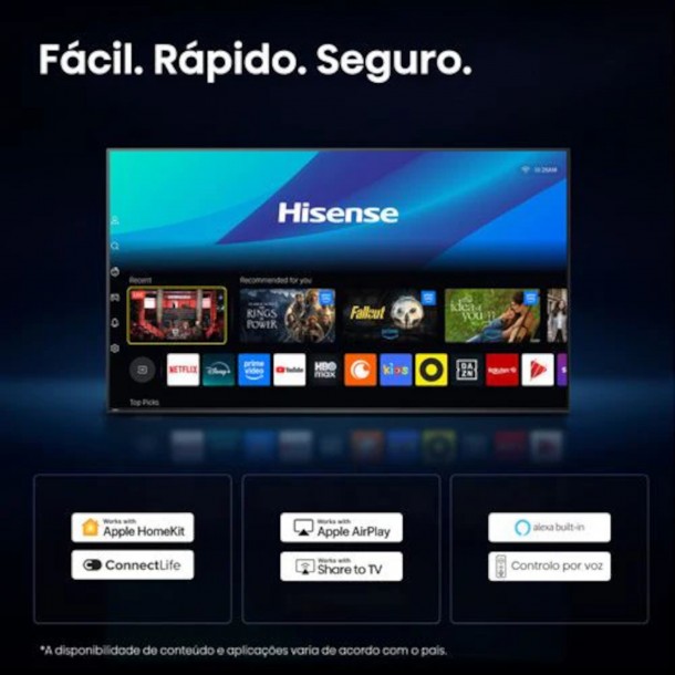 Qled Tv HISENSE 65E7S 65" Qled 4K Ultra HD Quantum Dot