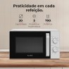 Micro-ondas FLAMA 1809FL - Cinza - 20Lts