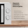 Micro-ondas FLAMA 1809FL - Cinza - 20Lts