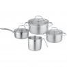 Trem STEEL COOK 4 Peças - Inox