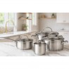 Trem STEEL COOK 4 Pe�as - Inox