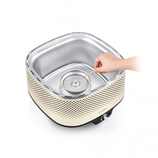 Grelhador FLAMA a Carv�o MasterGrill 4012FL