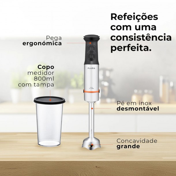 Varinha FLAMA P� Inox 2044FL - 1500W